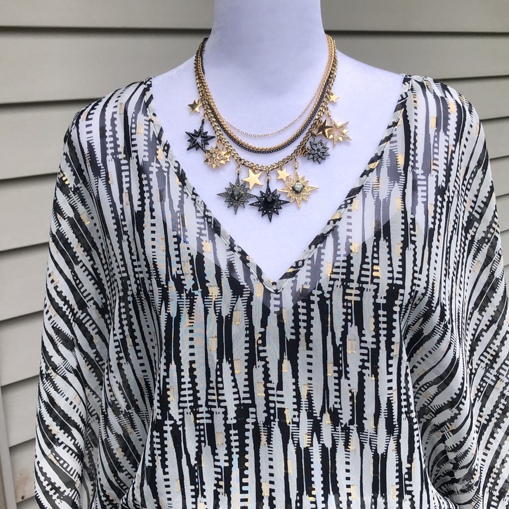 Express Sheer Summertime Dress - Picture 2 of 14